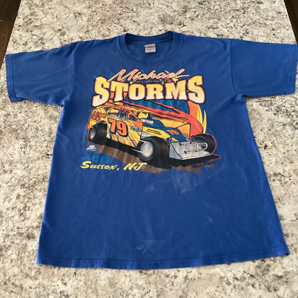 Racing T-shirt Michael Storm size Large
